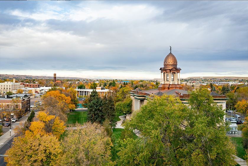 View of Great Falls, Montana