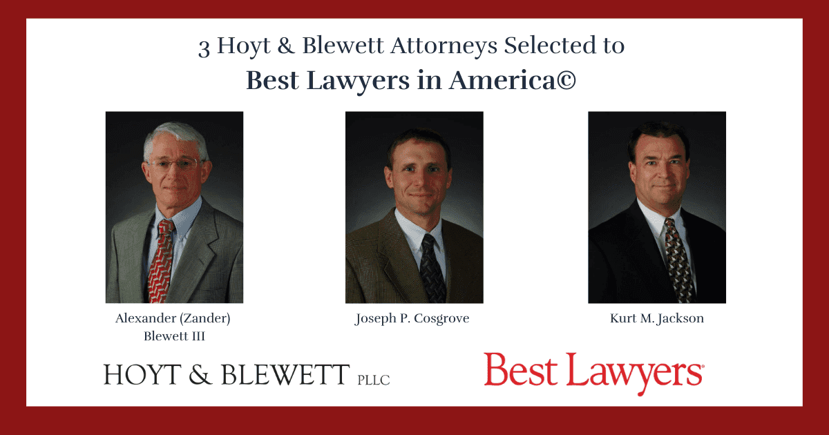 Hoyt & Blewett Attorneys in The Best Lawyers in America©